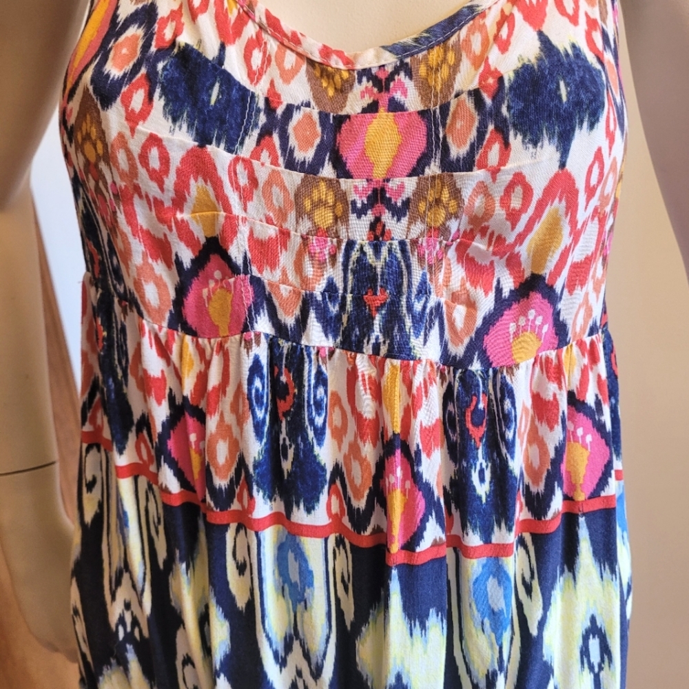 Colorful Racerback Sundress, Size Small - Picture 3 of 4